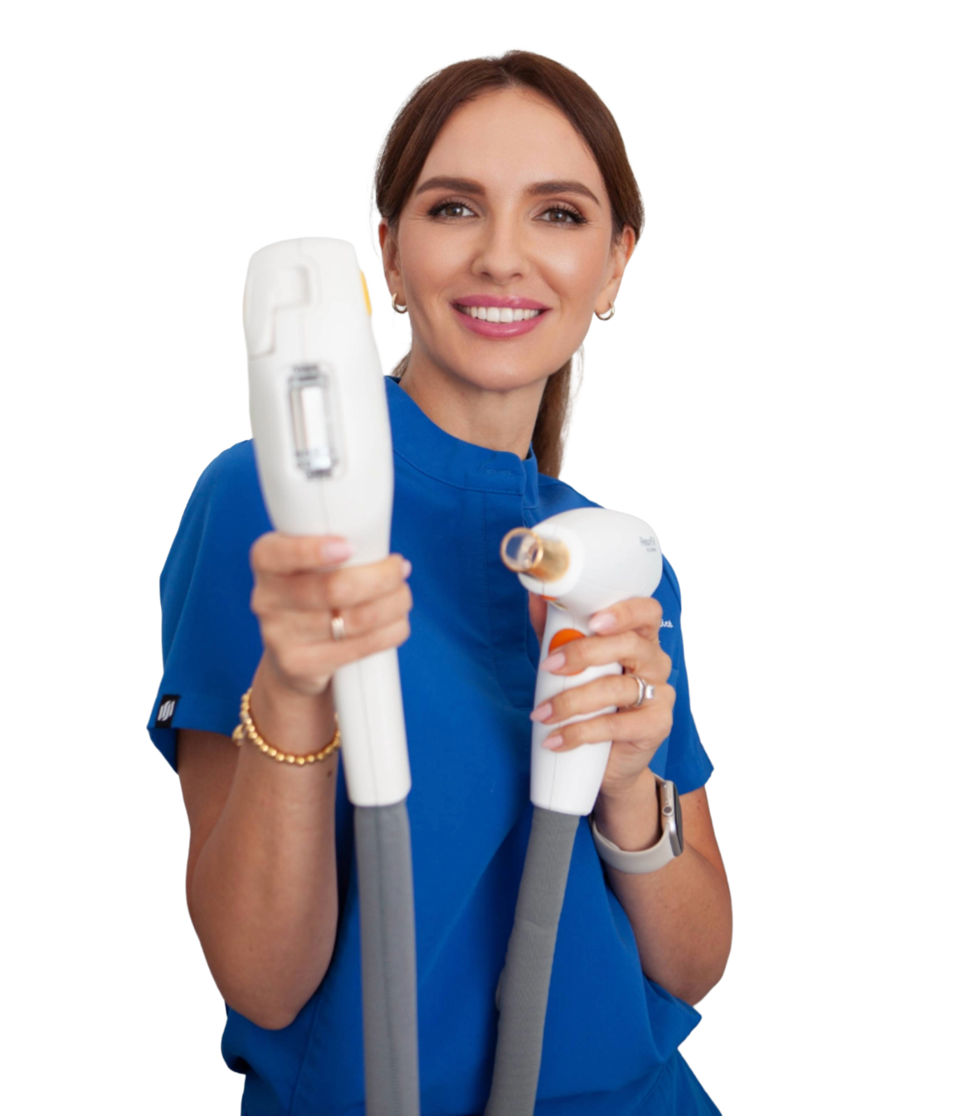 Lumenis Stellar M22™ IPL and ResurFX™ fractional laser handpieces used together in Southlake