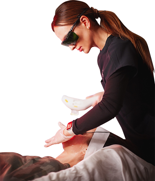 Lumenis Stellar M22™ IPL treatment session performed at SVIT Aesthetics in Southlake