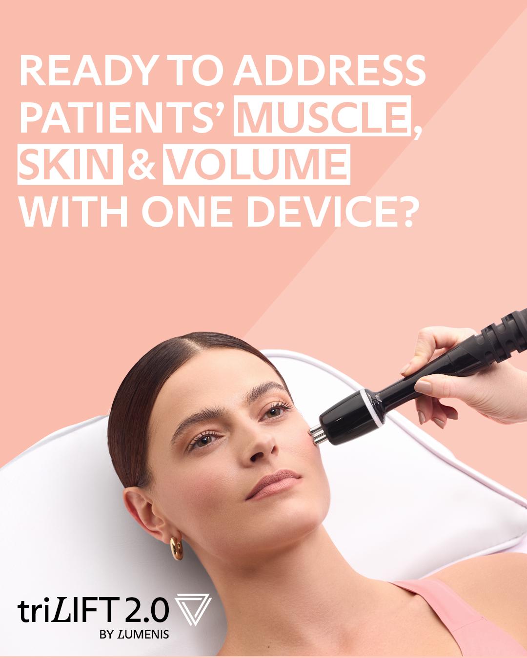 MOF Carousel 4 Image title: triLIFT 2.0 Facial Treatment Session — SVIT Aesthetics Southlake TX Alt text: Client receiving triLIFT 2.0 non-invasive facial treatment at SVIT Aesthetics in Southlake Texas