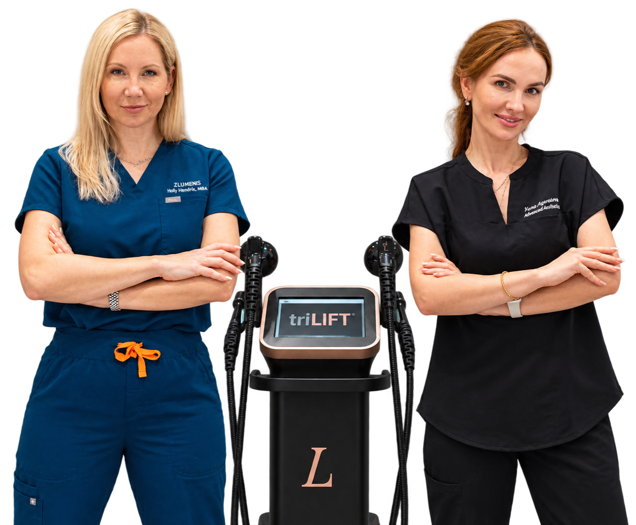 SVIT Aesthetics practitioners with the Lumenis triLIFT 2.0 device in Southlake, TX